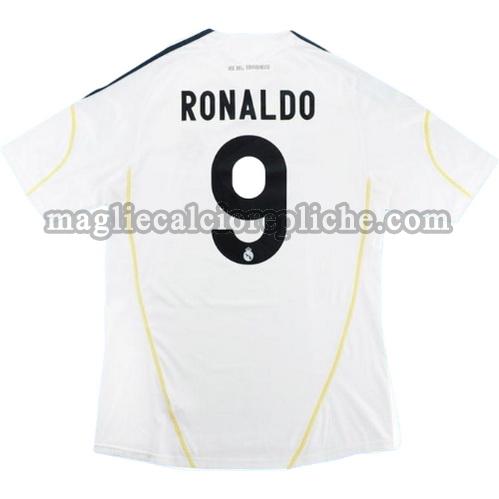 prima divisa maglie calcio real madrid 2009-2010 ronaldo 9