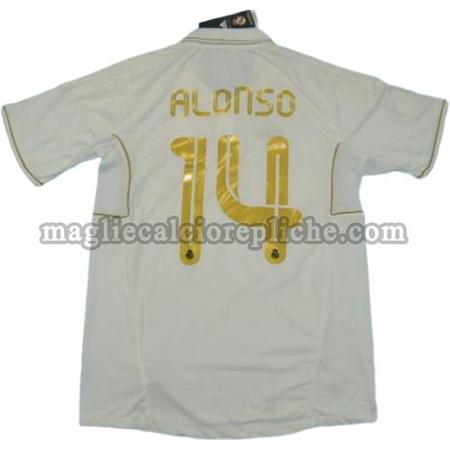 prima divisa maglie calcio real madrid 2011-2012 alonso 14