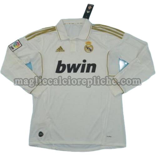 prima divisa maglie calcio real madrid 2011-2012 manica lunga