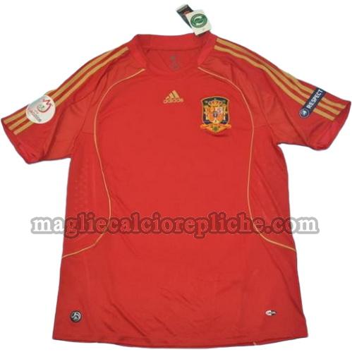 prima divisa maglie calcio spagna europea 2008