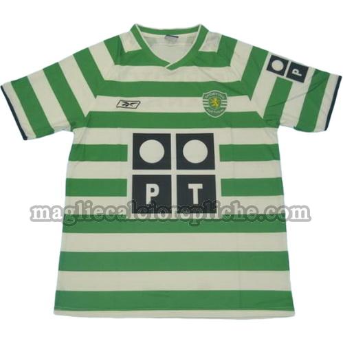 prima divisa maglie calcio sporting lisbona 2002-2003