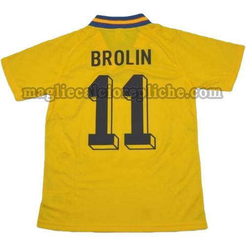 prima divisa maglie calcio svezia coppa del mondo 1994 brolin 11