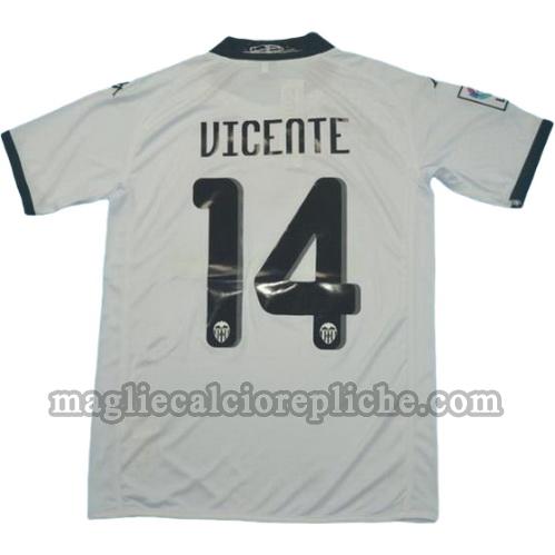 prima divisa maglie calcio valencia 2009-2010 vicente 14