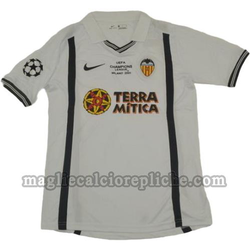 prima divisa maglie calcio valencia ucl 2001