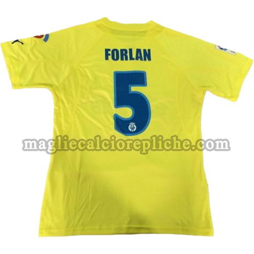 prima divisa maglie calcio villarreal 2005-2006 forlan 5