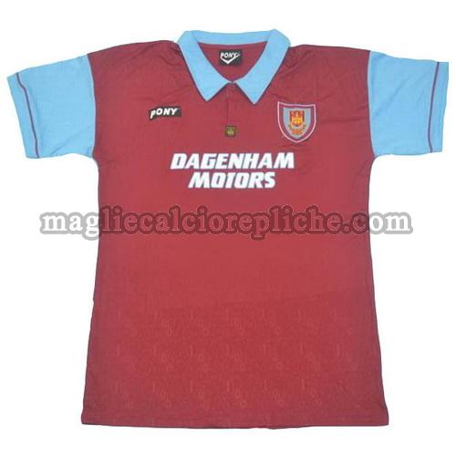 prima divisa maglie calcio west ham 1995 100th