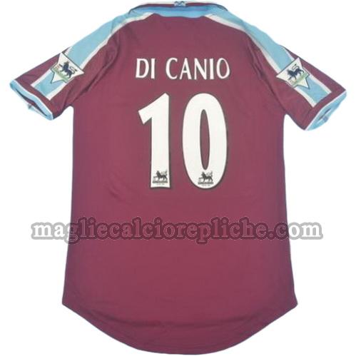 prima divisa maglie calcio west ham pl 1999-2001 di canio 10