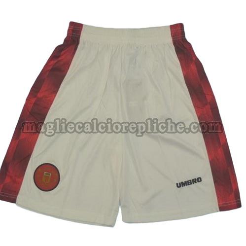 prima divisa pantaloncini calcio manchester united 1998-2000