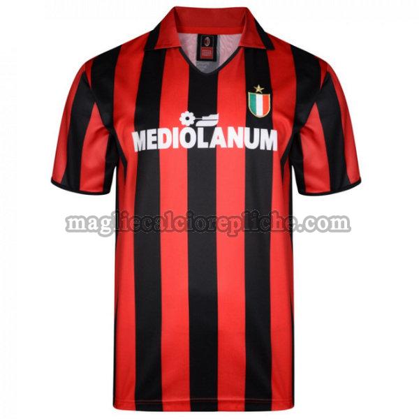 prima maglie calcio ac milan 1988-1989