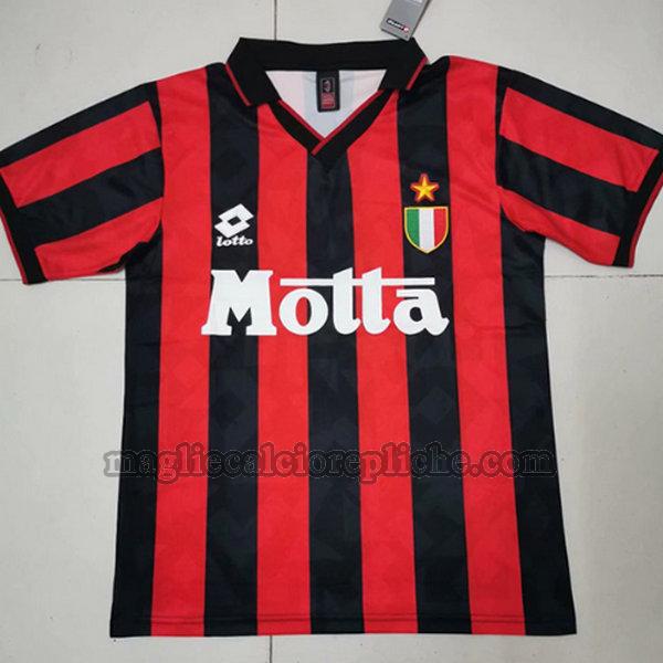 prima maglie calcio ac milan 1993-1994