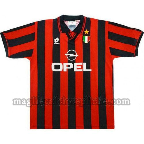 prima maglie calcio ac milan 1996 1997