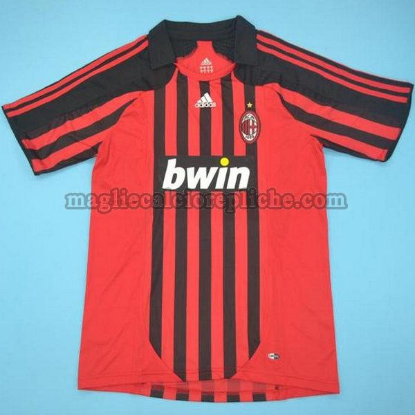 prima maglie calcio ac milan 2007-2008