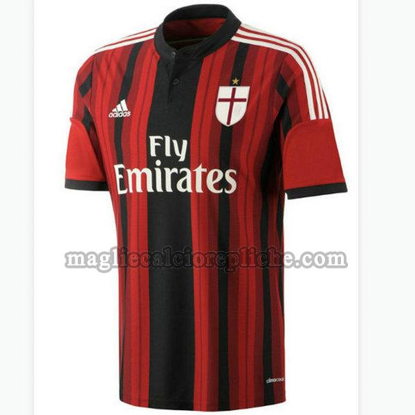 prima maglie calcio ac milan 2014-2015 rosso