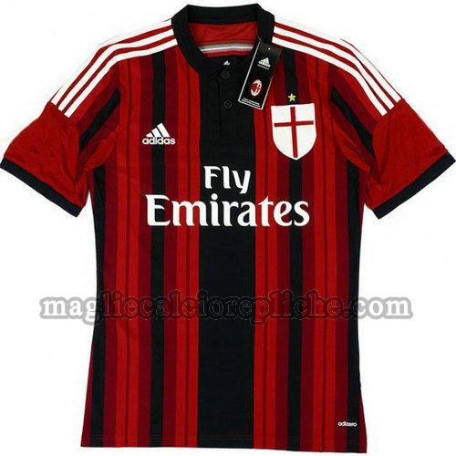 prima maglie calcio ac milan 2014 2015