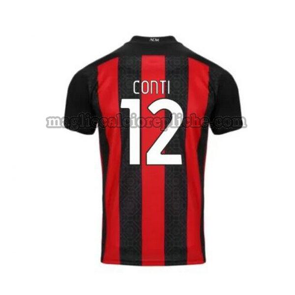 prima maglie calcio ac milan 2020-2021 conti 12