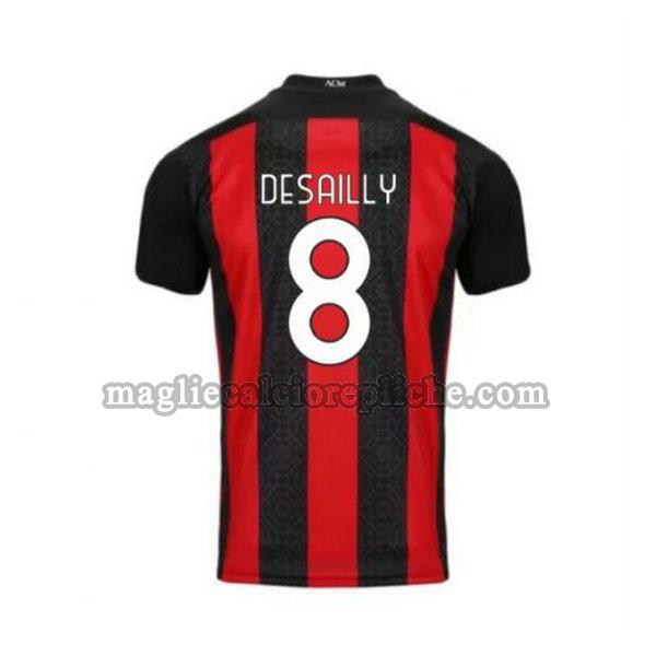 prima maglie calcio ac milan 2020-2021 desailly 8