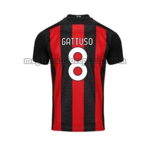 prima maglie calcio ac milan 2020-2021 gattuso 8