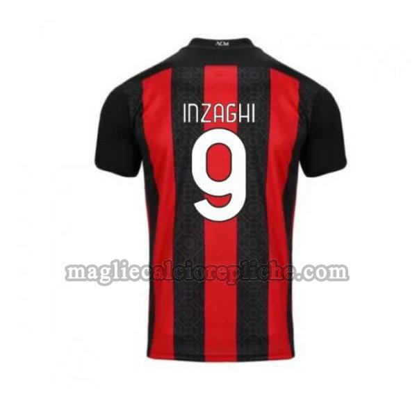 prima maglie calcio ac milan 2020-2021 inzaghi 9