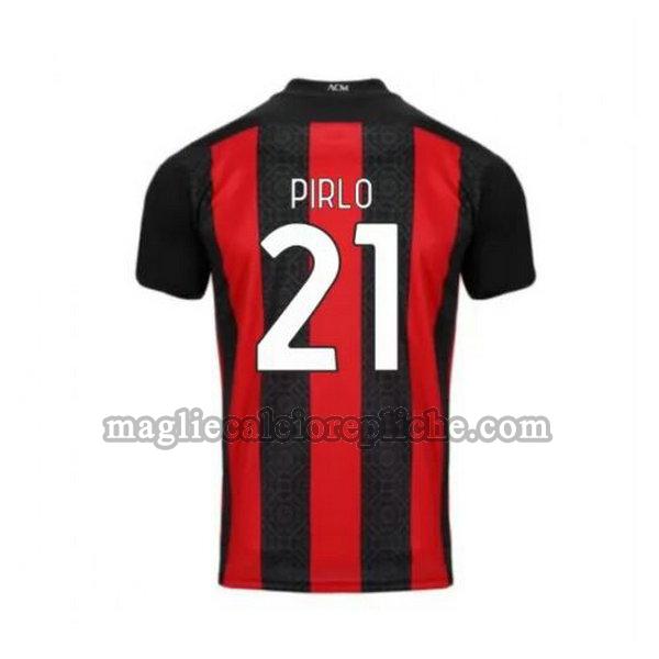 prima maglie calcio ac milan 2020-2021 pirlo 21