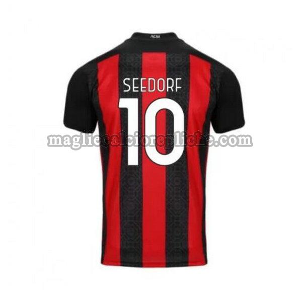 prima maglie calcio ac milan 2020-2021 seedorf 10