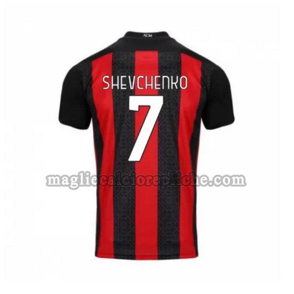 prima maglie calcio ac milan 2020-2021 shevchenko 7