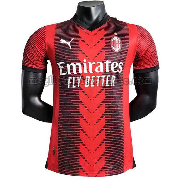 prima maglie calcio ac milan 2023 2024 player rosso