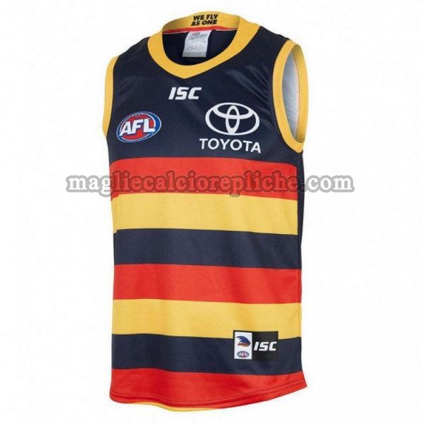 prima maglie calcio adelaide crows 2019 blu