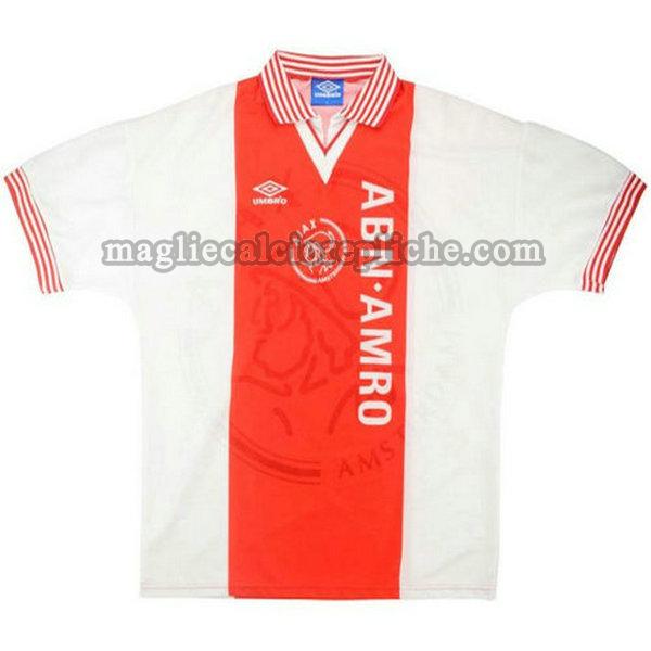 prima maglie calcio ajax 1995-1996 rosso