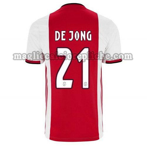 prima maglie calcio ajax 2019-2020 de jong 21