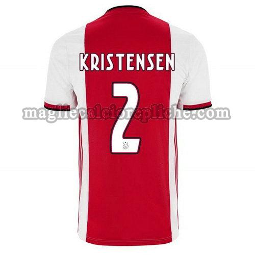 prima maglie calcio ajax 2019-2020 kristensen 2