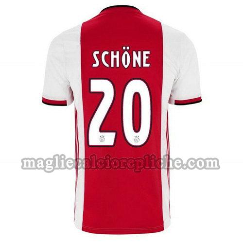 Prima divisa maglie calcio uomo ajax 2020 2021