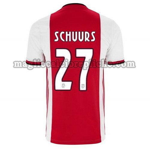 prima maglie calcio ajax 2019-2020 schuurs 27