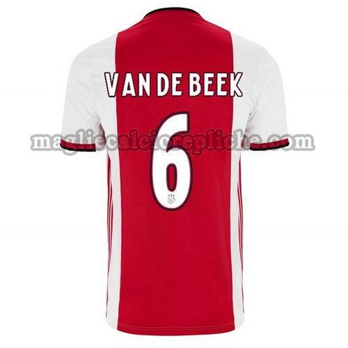 prima maglie calcio ajax 2019-2020 van de beek 6