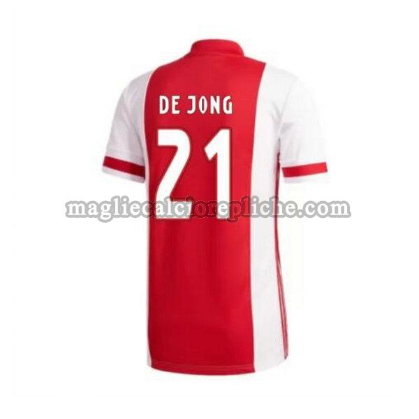 prima maglie calcio ajax 2020-2021 de jong 21