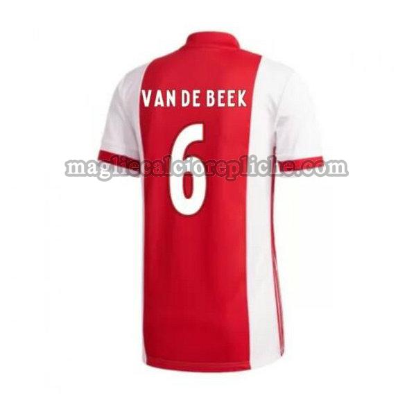 prima maglie calcio ajax 2020-2021 van de beek 6
