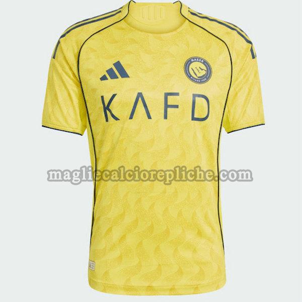 prima maglie calcio al-nassr fc 2025 2026 giallo