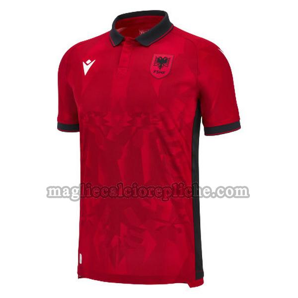 prima maglie calcio albania 2023 thailandia rosso