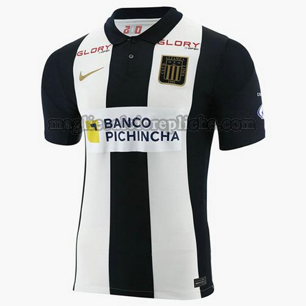 prima maglie calcio alianza lima 2021 2022 thailandia nero bianco