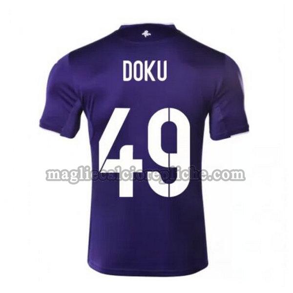 prima maglie calcio anderlecht 2020-2021 doku 49 porpora