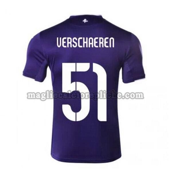 prima maglie calcio anderlecht 2020-2021 verschaeren 51 porpora