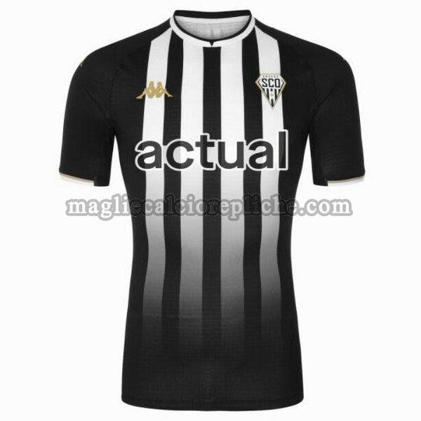 prima maglie calcio angers sco 2021 2022 thailandia nero bianco