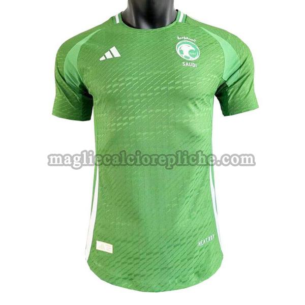 prima maglie calcio arabia saudita 2024 player verde