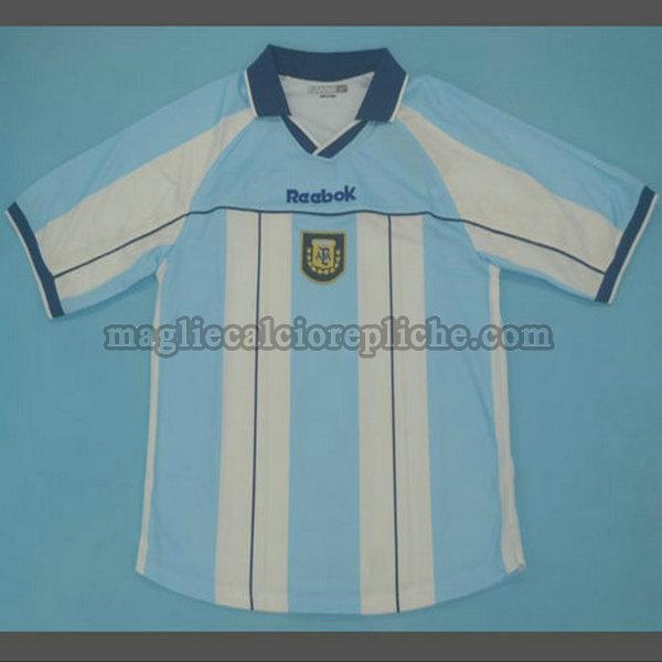 prima maglie calcio argentina 2001 blu