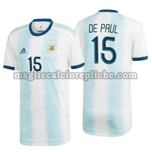 prima maglie calcio argentina 2020 de paul 15