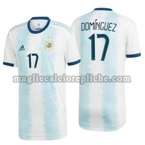 prima maglie calcio argentina 2020 dominguez 17