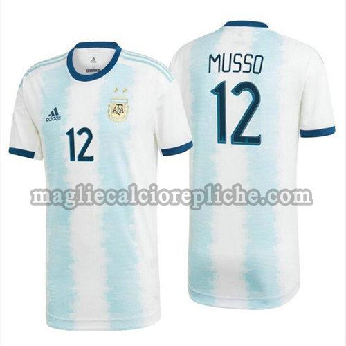 prima maglie calcio argentina 2020 musso 12