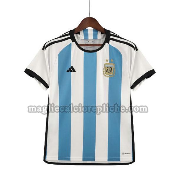 prima maglie calcio argentina 2022 bianco blu