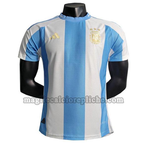 prima maglie calcio argentina 2023 player blu bianco