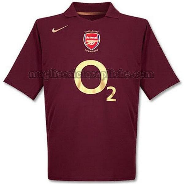 prima maglie calcio arsenal 2005-2006