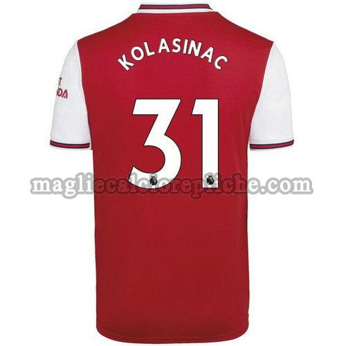 prima maglie calcio arsenal 2019-2020 kolasinac 31